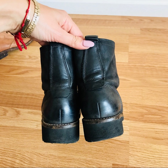 Ecco Elaine Combat Boot - Picture 2 of 5